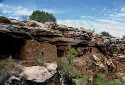 Cliff Dwellings Along The Well