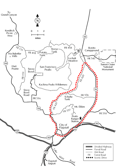 Schultz Pass Map
