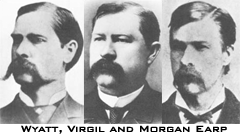 Wyatt, Virgil and Morgan Earp