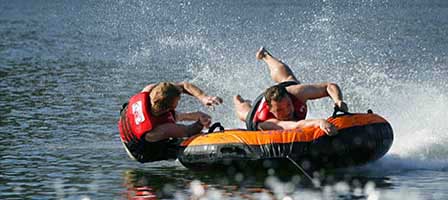 Towable watersport fun on Saguaro Lake Arizona