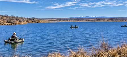 Becker Lake in the White Mountains at Springerville Arizona
