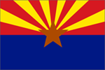 Picture of Arizona Flag Picture of Arizona Flag