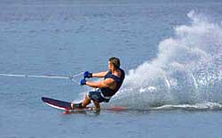 Arizona Water Skier on a Desert Lake