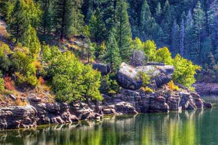 Photo of Blue Ridge Reservoir Near Payson, Arizona