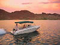 Boating on Lake Havasu