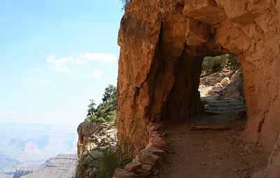 Bright Angel Trail Tunnel