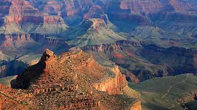 View of Bright Angel Trail