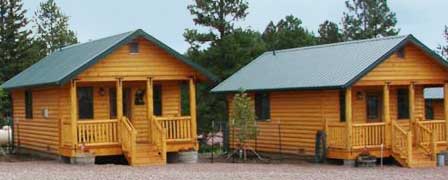 Escudilla Mountain Cabins vacation lodging with mountain views in Alpine Arizona