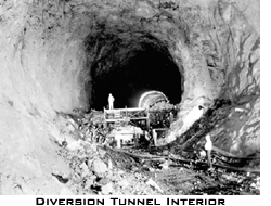 Diversion Tunnel Interior Diversion Tunnel Interior