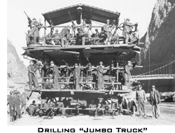 Drilling Jumbo Truck