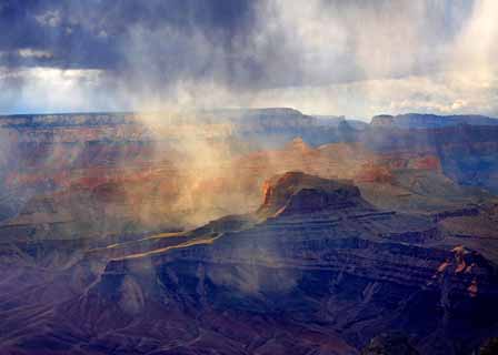 Grand Canyon Rainstorm