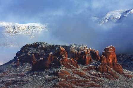 Photo Of Sedona Winter Storm Clearing