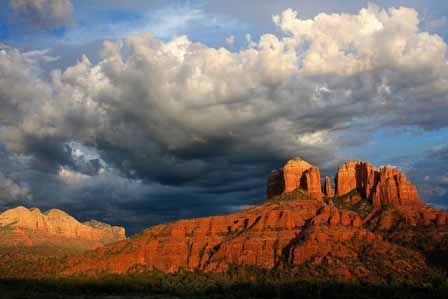 Storm over Cathedral Rock