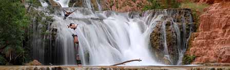 Diving From Beaver Falls