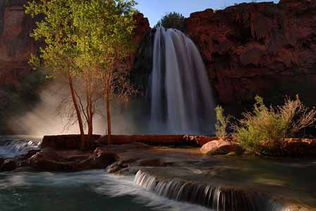 Morning at Havasu Falls