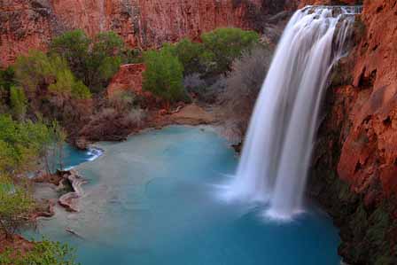 Havasu Falls From Above