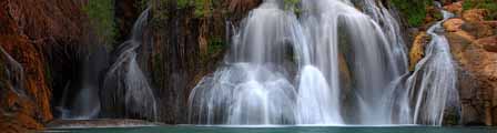 Panoramic of Navajo Falls