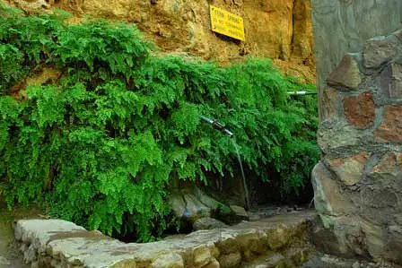 Rock Wall Drinking Water