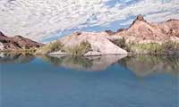 Martinez Lake on the Colorado River at Yuma Arizona