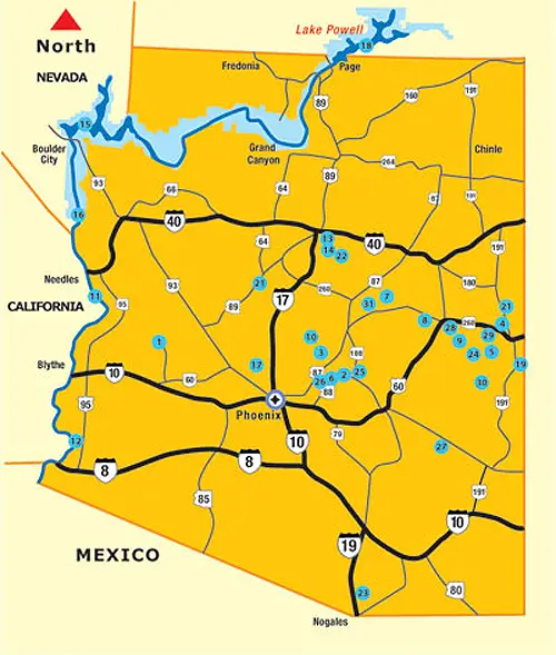 Lake Pleasant Az Depth Chart