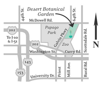 Desert Botanical Garden Map