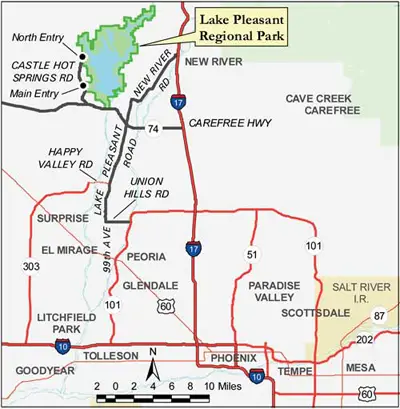 Lake Pleasant Az Depth Chart