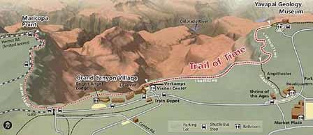 Trail of Time Along Rim Trail