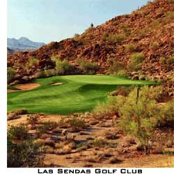 Las Sendas Golf Club desert golf course in Mesa Arizona
