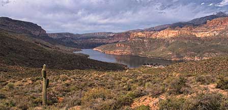 Photo Along Apache Trail Arizona