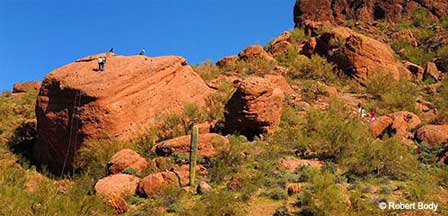 Hiking Camelback Mountain