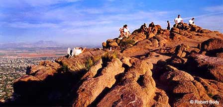 Hiking Camelback Mountain