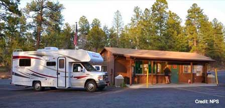 Camping at Grand Canyon South Rim