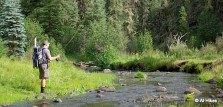 Little Colorado River at Greer in the Arizona White Mountains