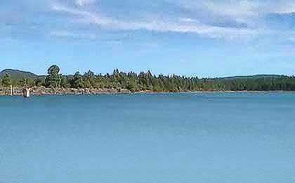 Show Low Lake in the White Mountains, Arizona