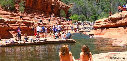 Picture of Slide Rock State Park Oak Creek Canyon in Sedona AZ