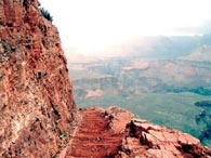 Heading Down The Canyon