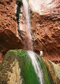 Ribbon Falls Near Phantom Ranch