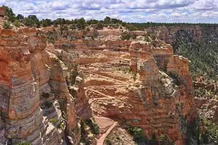 Picture of Kaibab Trail Switchbacks