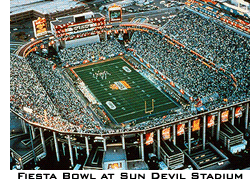 Fiesta Bowl At Sun Devil Stadium